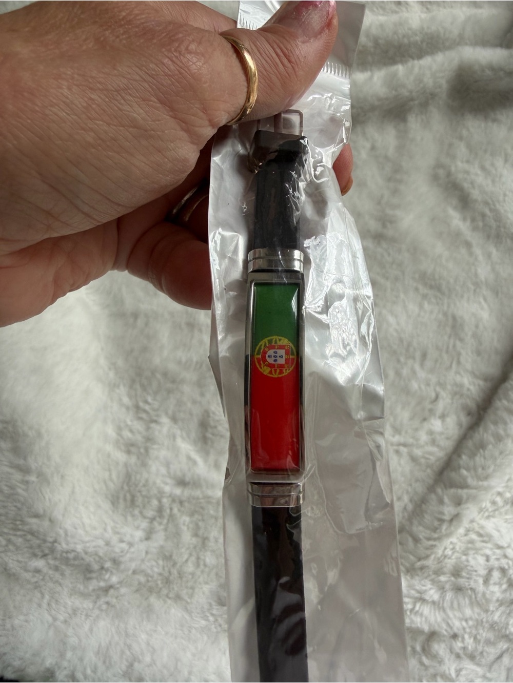 Portugal Flag  Bracelet - Green & Red